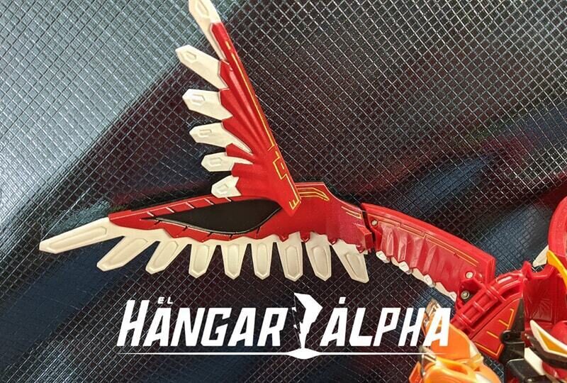 Cubre Ala - DX Hyakujuu Combination GaoIcarus - Hyakujuu Sentai Gaoranger / Isis Megazord - Power Rangers Wildforce