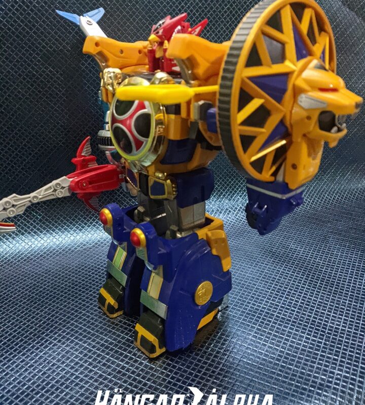 Cola 3D HurricaneLeon - Ninpu Sentai Hurricaneger / Lion Zord - Power Rangers Ninja Storm